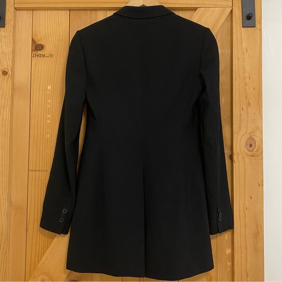 Theory Black Virgin Wool Marcela Blazer - Picture 4 of 8